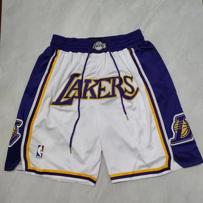Los Angeles Lakers Pocket Basketball Shorts