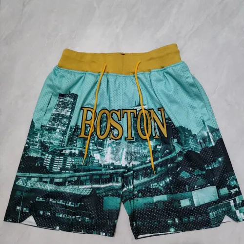 Short de basket-ball vert « Pocket » des Boston Celtics