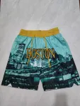 Boston Celtics Basketball-Shorts in Pocket Green Boston Celtics Pocket Green Basketball Shorts