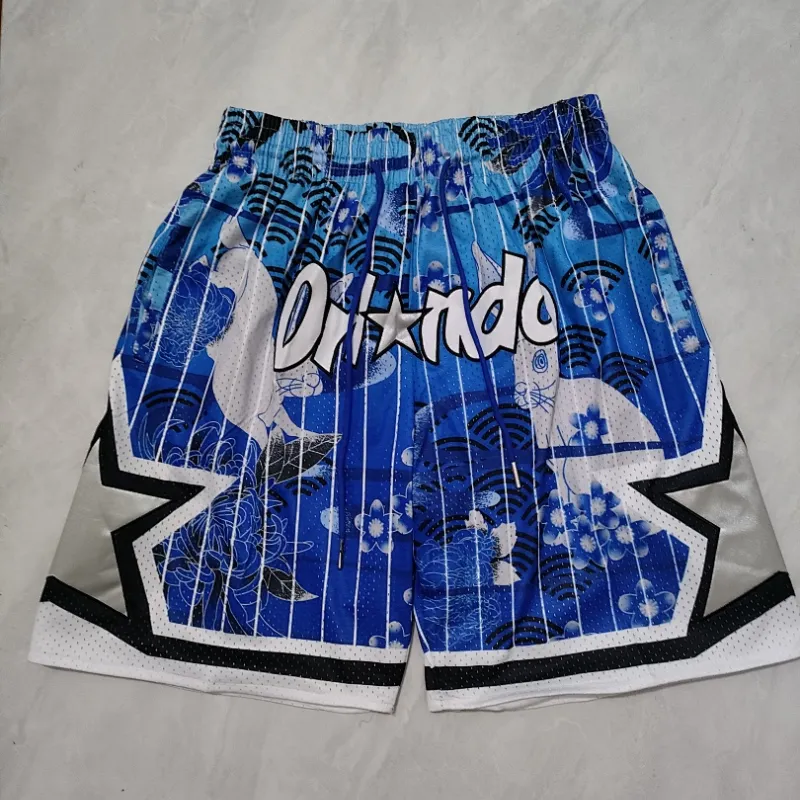 Orlando Magic Pocket Blue Basketball Shorts
