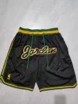 Los Angeles Lakers City Edition Pocket Black Basketball Shorts Los Angeles Lakers City Edition Pocket Black Basketball Shorts
