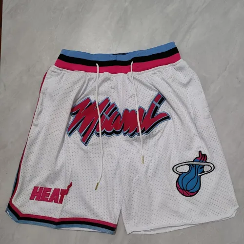 Miami Heat City Edition Pocket White Basketball Shorts