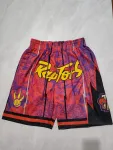 Toronto Raptors Pocket Purple Basketball Shorts Toronto Raptors Pocket Purple Basketball Shorts