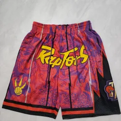 Toronto Raptors Pocket Purple Basketball Shorts - product photo Toronto Raptors Pocket Purple Basketball Shorts