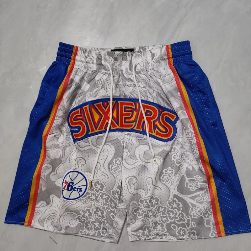 Philadelphia 76ers Pocket Basketball Shorts