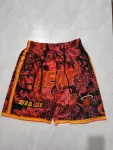 Pantalones cortos de baloncesto rojos de los Miami Heat con bolsillos Miami Heat Pocket Red Basketball Shorts