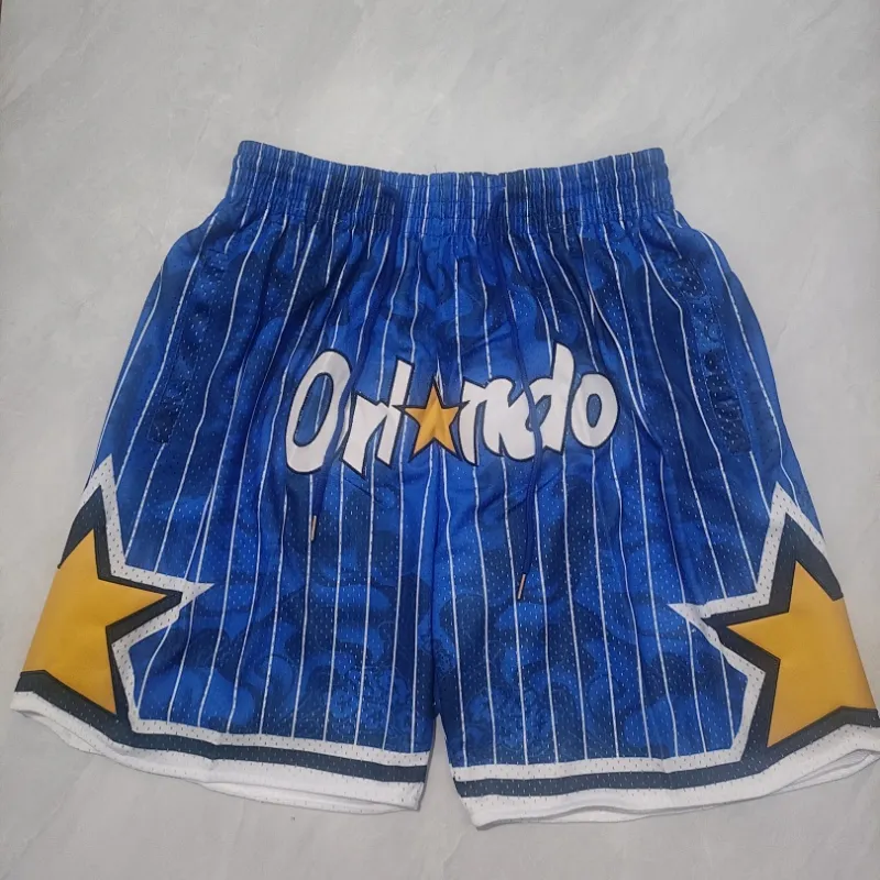 Orlando Magic Pocket Blue Basketball Shorts