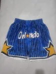 Short de basket-ball bleu « Orlando Magic Pocket » Orlando Magic Pocket Blue Basketball Shorts