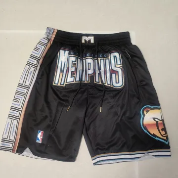 Calções de basquetebol pretos de bolso «City Edition» dos Memphis Grizzlies 2023