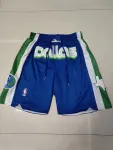 Dallas Mavericks 2023 City Edition Pocket Blue Basketball Shorts Dallas Mavericks 2023 City Edition Pocket Blue Basketball Shorts