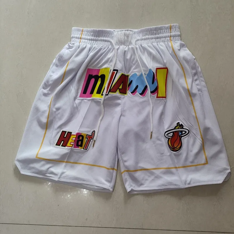 Miami Heat 2023 City Edition Pocket White Basketball Shorts