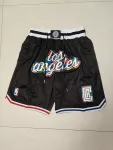 Short de basket-ball noir « City Edition » des LA Clippers 2023, format poche Short de basket-ball noir « City Edition » des LA Clippers 2023