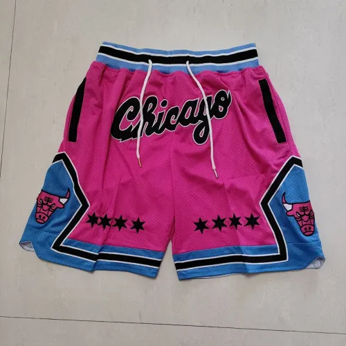 Chicago Bulls Pocket Red Basketball Shorts