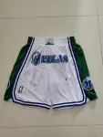 Dallas Mavericks City Edition Pocket White Basketball Shorts Dallas Mavericks City Edition Pocket White Basketball Shorts