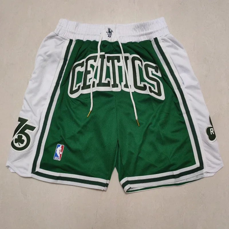 Boston Celtics City Edition Pocket groene basketbalshort
