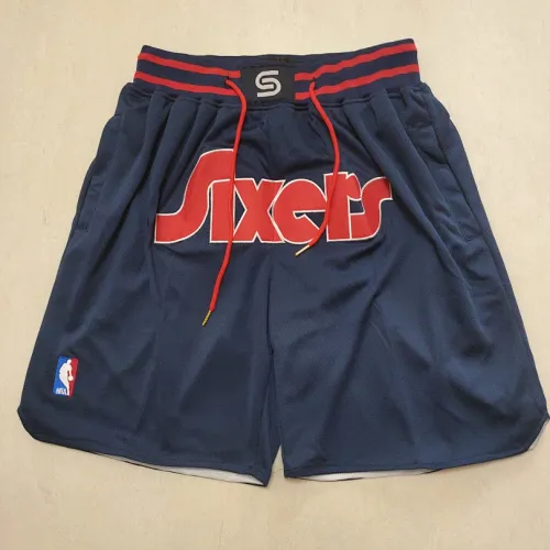Philadelphia 76ers City Edition Pocket Navy Basketball Shorts
