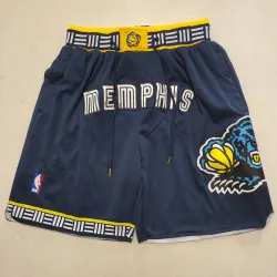 Memphis Grizzlies City Edition Pocket Navy Basketball Shorts - product photo Memphis Grizzlies City Edition Pocket Navy Basketball Shorts