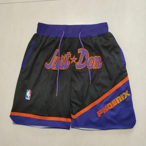 Pantaloncini da basket Phoenix Suns Pocket neri