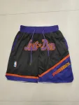 Pantalones cortos de baloncesto negros «Pocket» de los Phoenix Suns Phoenix Suns Pocket Black Basketball Shorts