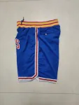 Pantaloncini da basket blu "Throwback" dei Golden State Warriors per il 75° anniversario