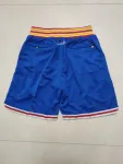 Pantaloncini da basket blu "Throwback" dei Golden State Warriors per il 75° anniversario