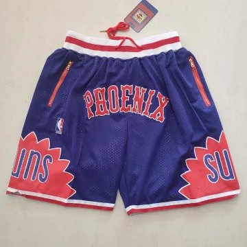 Phoenix Suns Basketball-Shorts in Lila mit Taschen