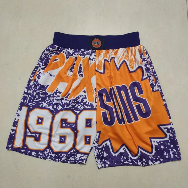 Pantaloncini da basket vintage dei Phoenix Suns