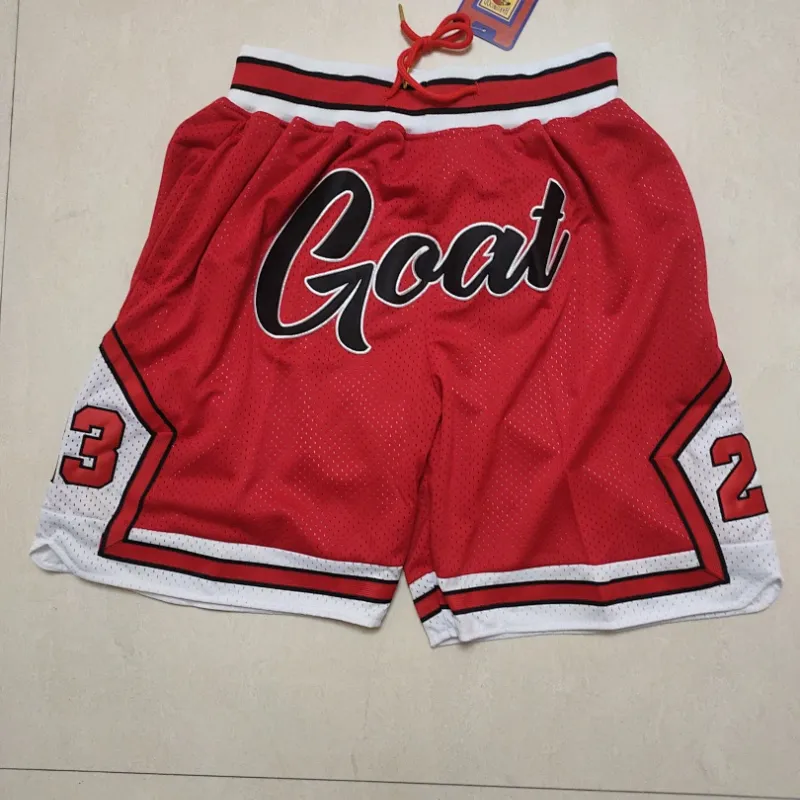 Chicago Bulls Pocket Red Basketball Shorts