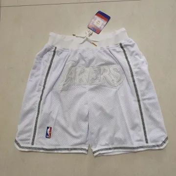 Pantaloncini da basket bianchi dei Los Angeles Lakers