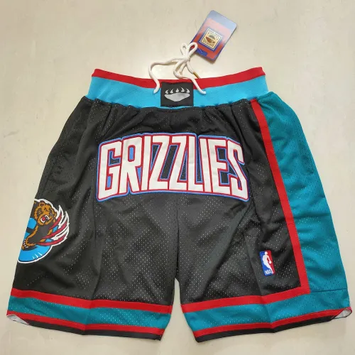 Short de basket-ball noir « Pocket » des Memphis Grizzlies