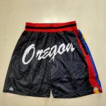 Portland Trail Blazers Pocket Black Basketball Shorts