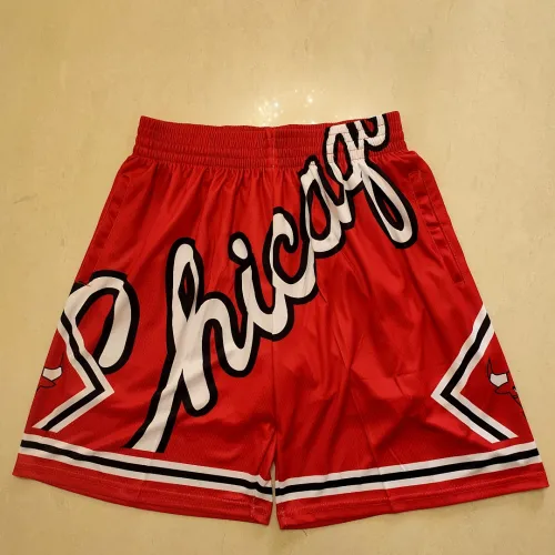 Short de basket rouge « Pocket » des Chicago Bulls