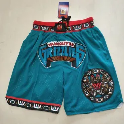 Memphis Grizzlies Pocket Green Basketball Shorts - product photo Memphis Grizzlies Pocket Green Basketball Shorts