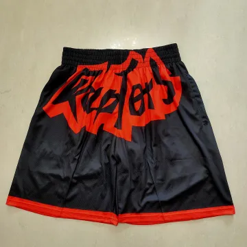Toronto Raptors Pocket Black Basketball Shorts