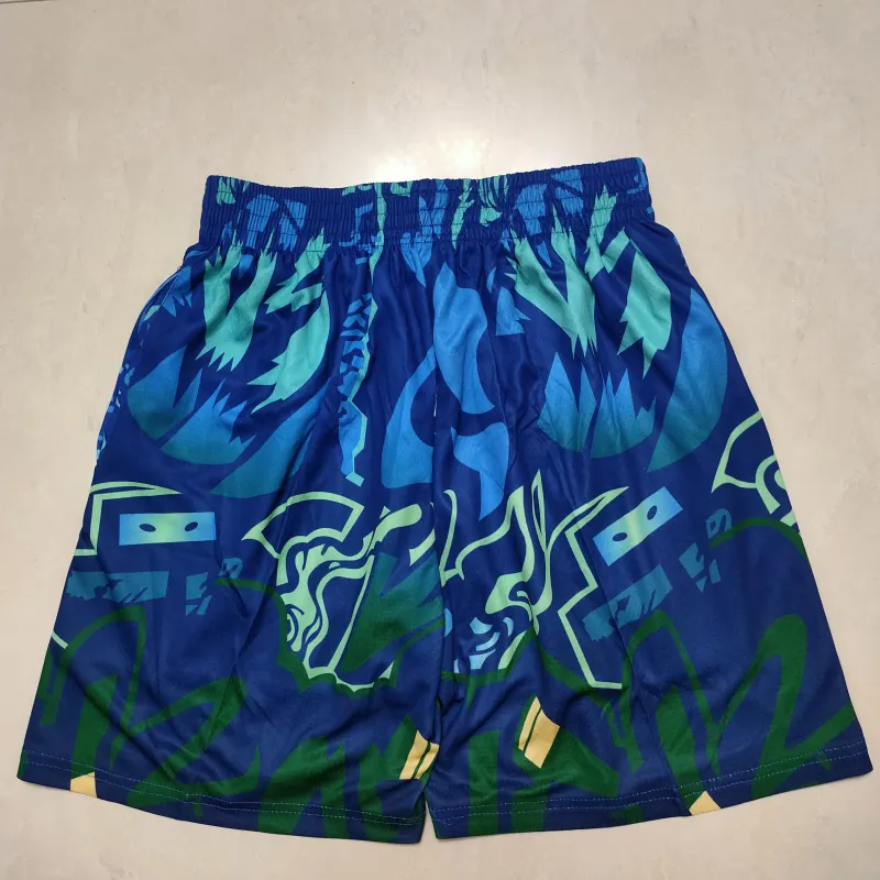 Dallas Mavericks Pocket Green Basketball Shorts