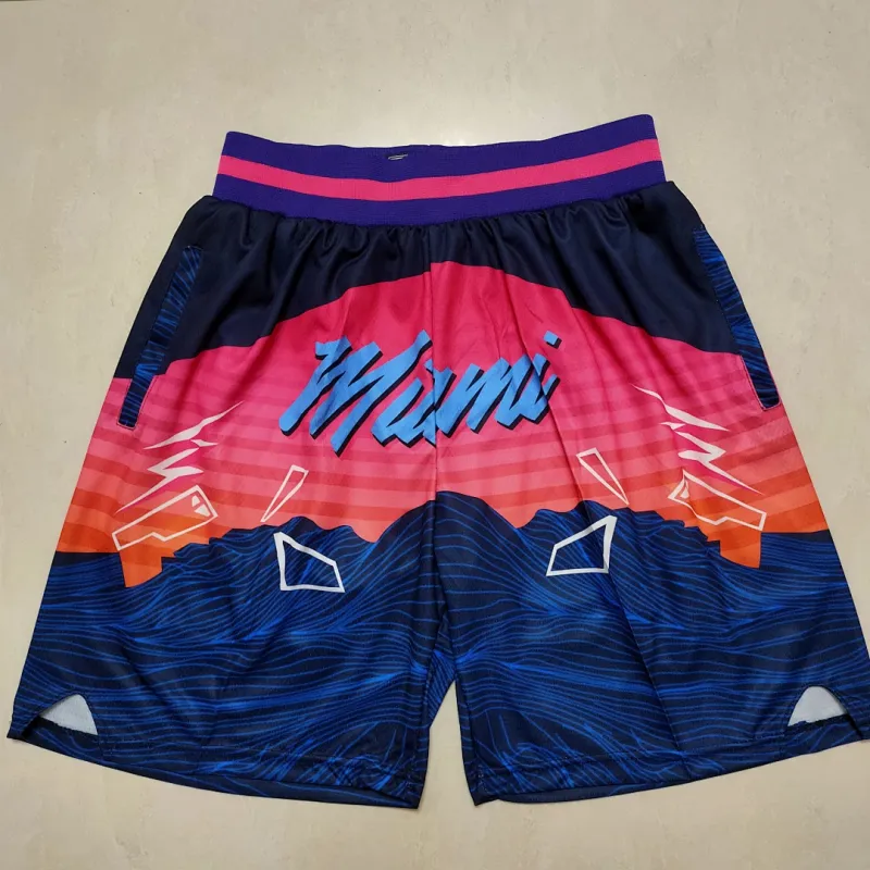 Miami Heat Pocket Basketball Shorts