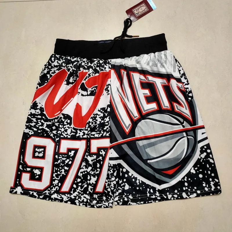 Brooklyn Nets Throwback Basketball Shorts