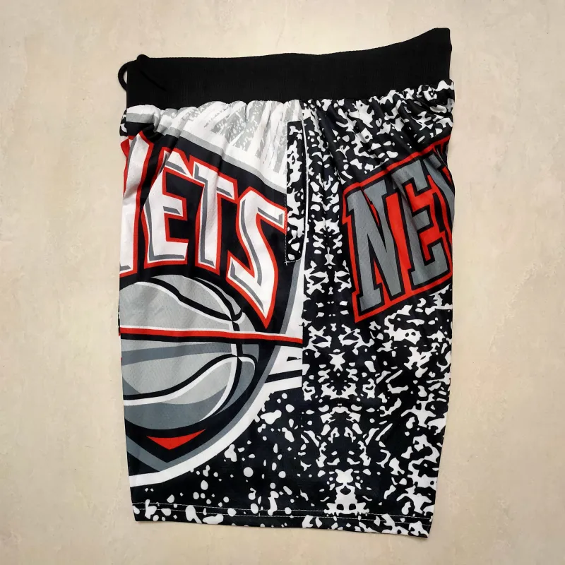 Brooklyn Nets Throwback Basketball Shorts