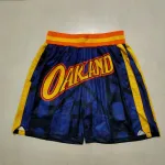 Golden State Warriors Blue Basketball Shorts