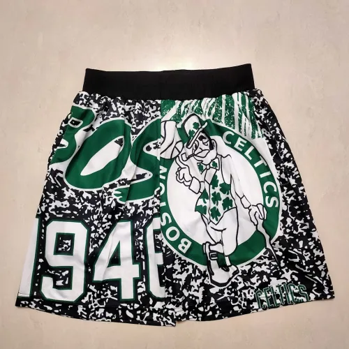 Boston Celtics Throwback Basketball Shorts