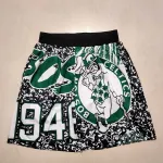 Boston Celtics Throwback Basketball Shorts