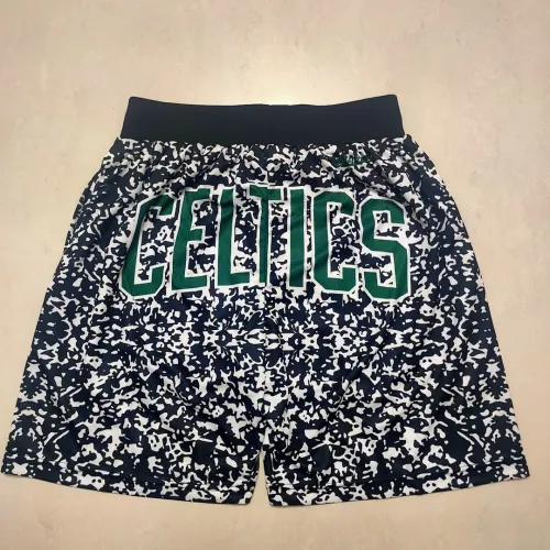 Boston Celtics Throwback Basketball Shorts