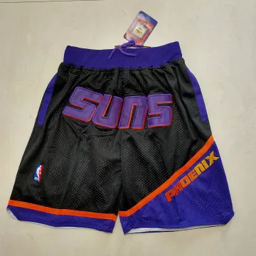 Phoenix Suns „Pocket“ Basketball-Shorts in Schwarz