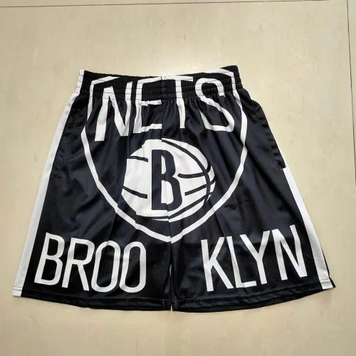 Brooklyn Nets Black Basketball Shorts