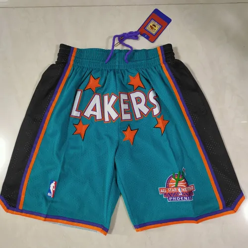 Calções de basquetebol verdes «All-Star Pocket» dos Los Angeles Lakers