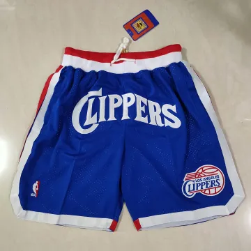 Short de basket-ball bleu « Pocket » des LA Clippers