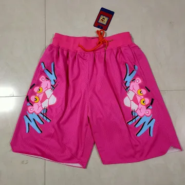 Miami Heat – Rote Basketball-Shorts mit Taschen