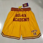 Short de basket jaune « Pocket » des Lakers de Los Angeles