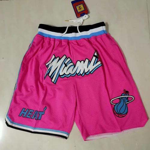 Miami Heat rode basketbalshort met zakken
