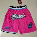 Miami Heat Pocket Red Basketball Shorts